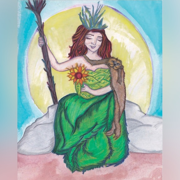 ᴠᴇsᴛᴀ *ᴠɪsɪᴏɴᴀʀʏ ᴠᴜʟɴᴇʀᴀʙɪʟɪᴛʏ ᴄᴏʟʟᴇᴄᴛɪᴏɴ*
8x10 print of Original Artwork - Picture 1 of 1